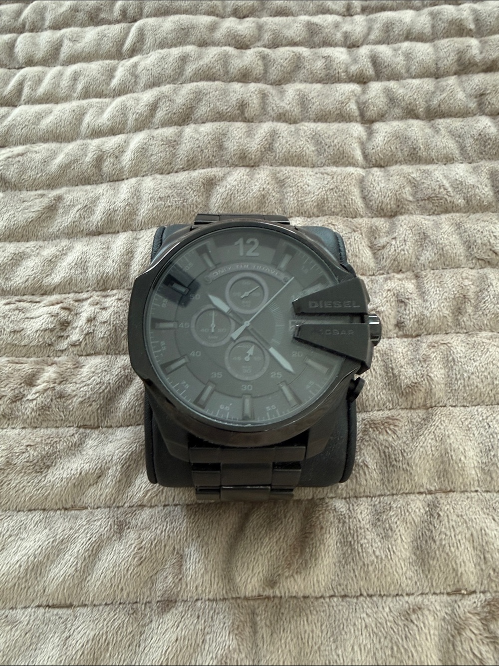 Diesel Men's All-Black Chronograph Watch